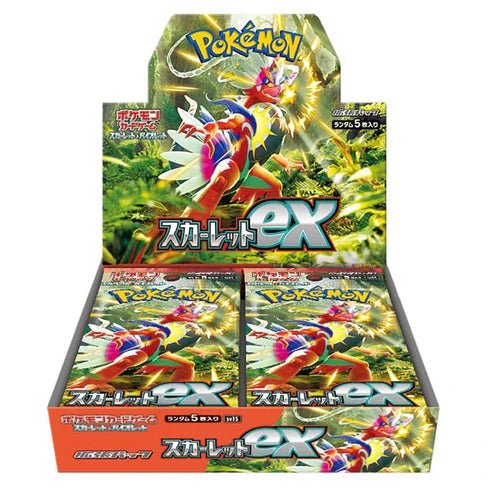 Scarlet EX SV1S Booster Box - Japanese Pokemon TCG - PokéBox Australia