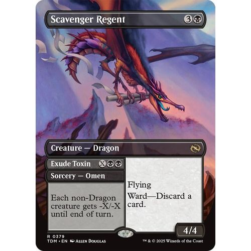 Scavenger Regent (Borderless) (379) (Tarkir: Dragonstorm) - PokéBox Australia