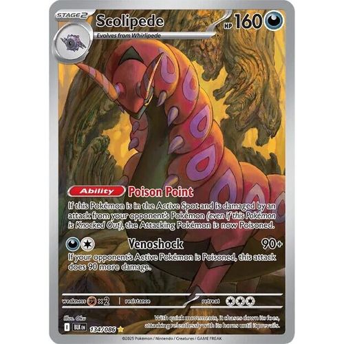 Scolipede (134/086) (SV: Black Bolt) - PokéBox Australia