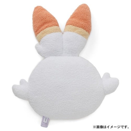 Scorbunny - Poke - Piece stuffed face cushion Pokémon Centre - PokéBox Australia