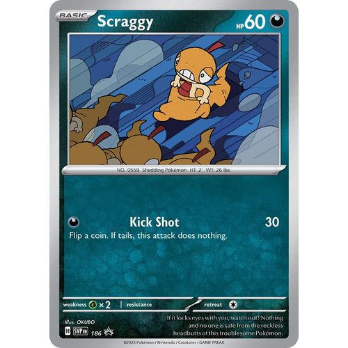 Scraggy - 186 (186) (SV: Scarlet & Violet Promo Cards) - PokéBox Australia
