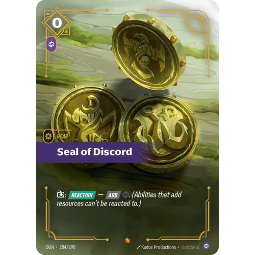 Seal of Discord (204/298) (Origins) - PokéBox Australia