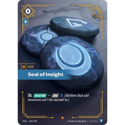 Seal of Insight (120/298) (Origins) - PokéBox Australia