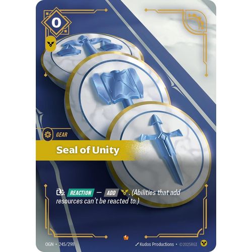 Seal of Unity (245/298) (Origins) - PokéBox Australia