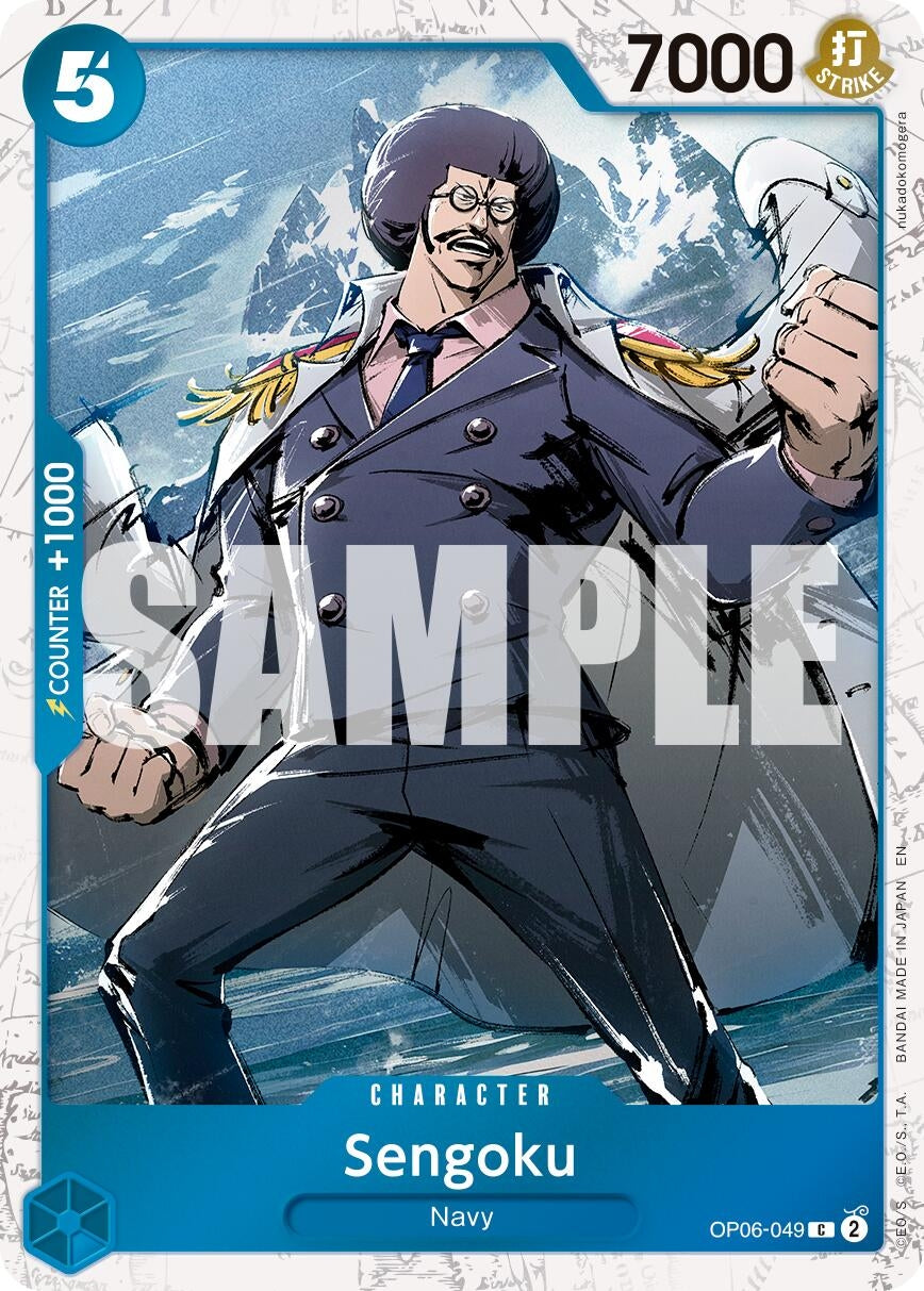 Sengoku - OP06 - 049 (Pirate Foil) (OP06 - 049) (Premium Booster - The Best - Vol. 2) - PokéBox Australia