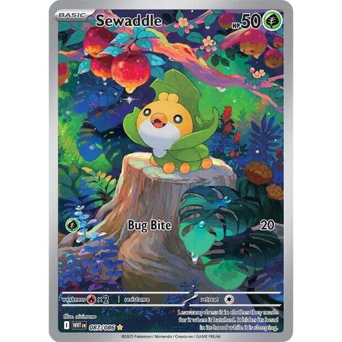 Sewaddle (087/086) (SV: White Flare) - PokéBox Australia