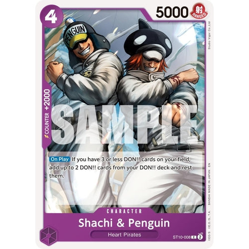 Shachi & Penguin (Reprint) (ST10 - 008) (Premium Booster - The Best - Vol. 2) - PokéBox Australia
