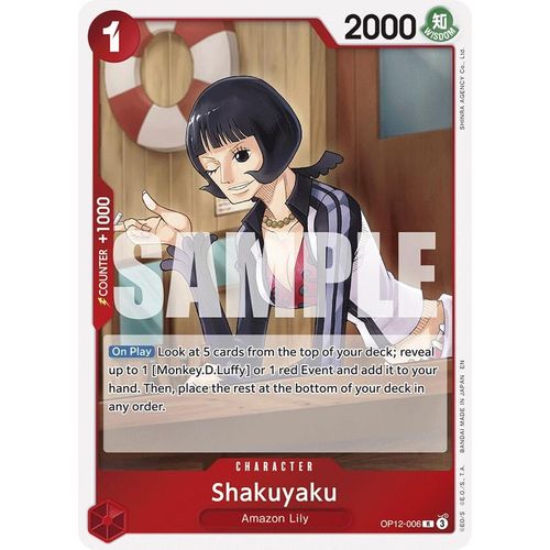 Shakuyaku (OP12 - 006) (Legacy of the Master) - PokéBox Australia
