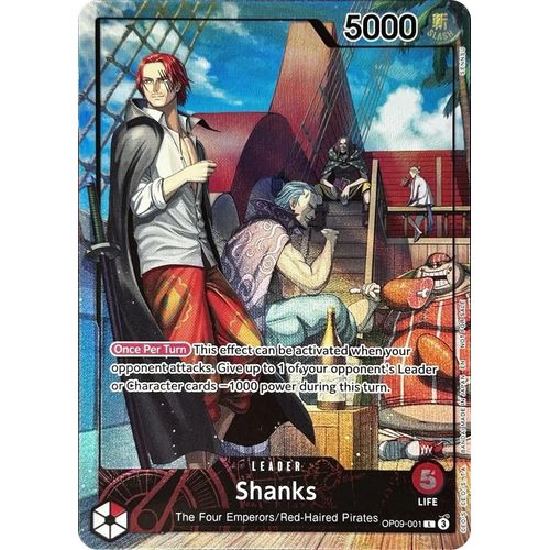 Shanks (2025 PSA Magazine Promo) (OP09 - 001) (One Piece Promotion Cards) - PokéBox Australia