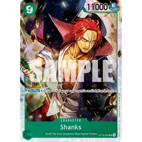 Shanks - ST16 - 004 (Reprint) (ST16 - 004) (Premium Booster - The Best - Vol. 2) (PRB - 02) - PokéBox Australia