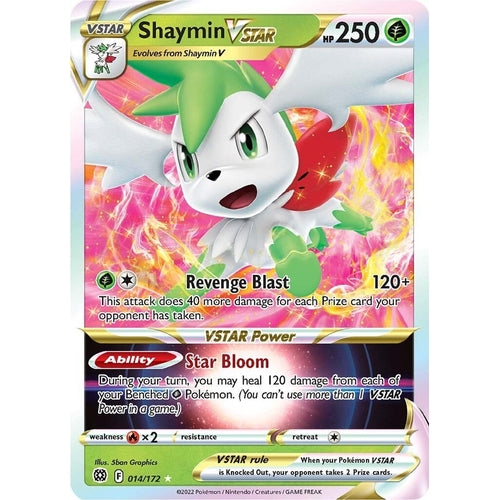 Shaymin VSTAR (014/172) (SWSH09: Brilliant Stars) - PokéBox Australia