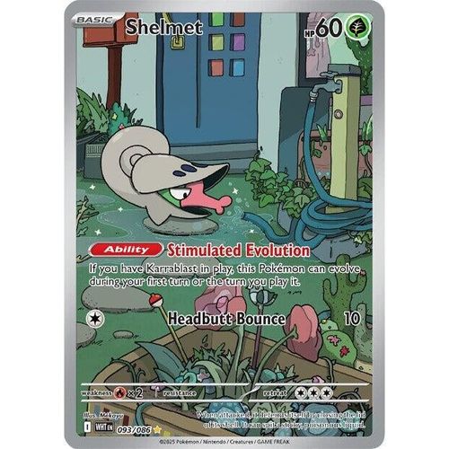 Shelmet (093/086) (SV: White Flare) - PokéBox Australia
