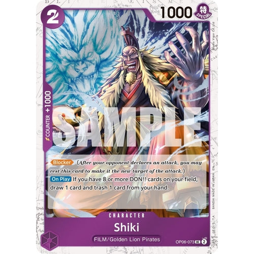 Shiki (Pirate Foil) (OP06 - 073) (Premium Booster - The Best - Vol. 2) - PokéBox Australia