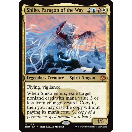 Shiko, Paragon of the Way (223) (Tarkir: Dragonstorm) - PokéBox Australia