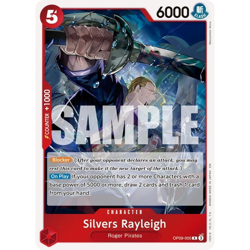 Silvers Rayleigh - OP09 - 005 (Reprint) (OP09 - 005) (Premium Booster - The Best - Vol. 2) - PokéBox Australia