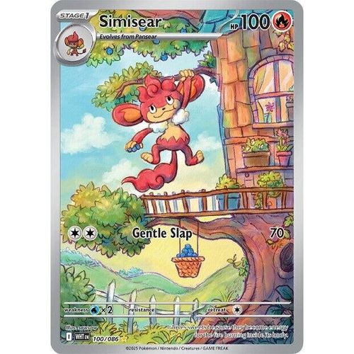 Simisear (100/086) (SV: White Flare) - PokéBox Australia