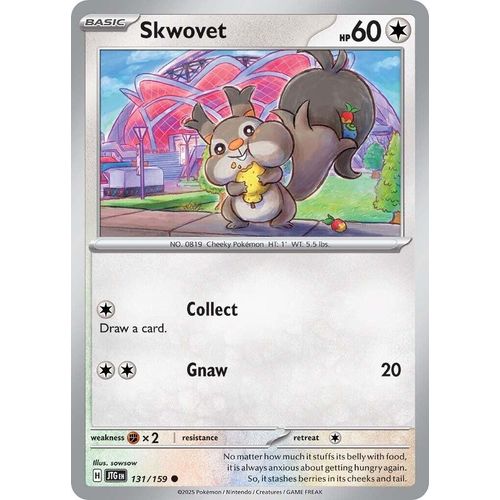 Skwovet (131/159) (SV09: Journey Together) - PokéBox Australia