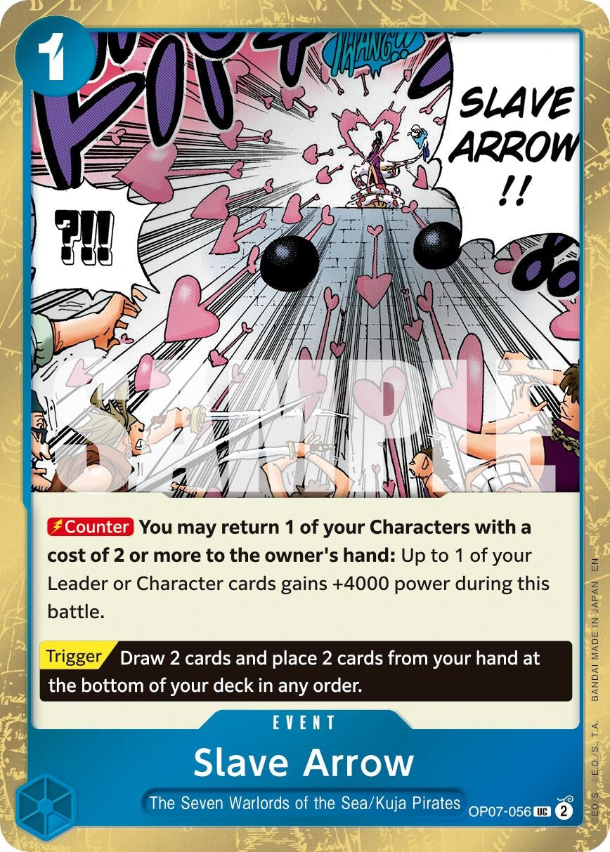 Slave Arrow (Pirate Foil) (OP07 - 056) (Premium Booster - The Best - Vol. 2) - PokéBox Australia