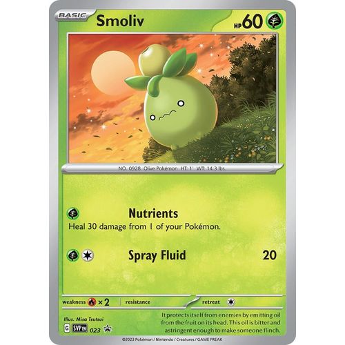 Smoliv - 023 (023) (SV: Scarlet & Violet Promo Cards) - PokéBox Australia