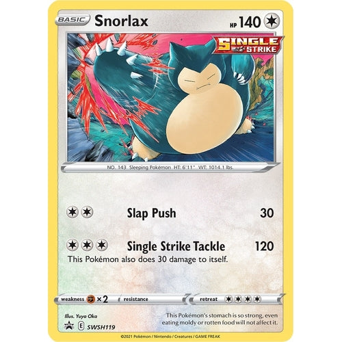 Snorlax - SWSH119 (SWSH119) (SWSH: Sword & Shield Promo Cards) - PokéBox Australia