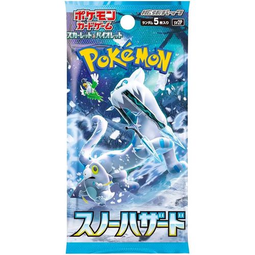 Snow Hazard SV2P Booster Pack - Japanese Pokemon TCG - PokéBox Australia