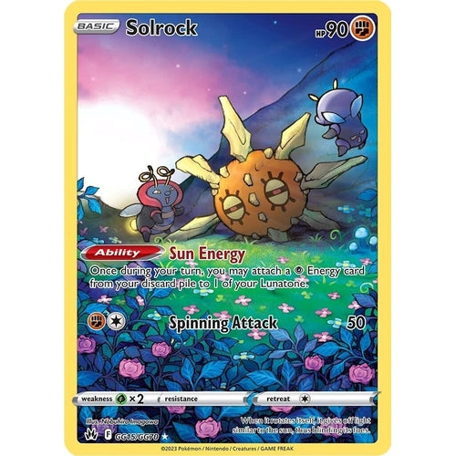 Solrock (GG15/GG70) (Crown Zenith: Galarian Gallery) - PokéBox Australia