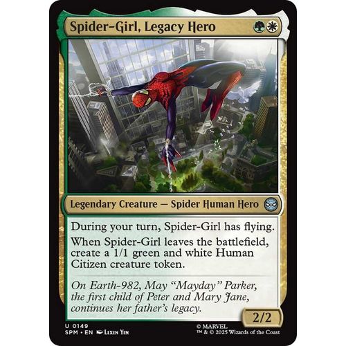 Spider - Girl, Legacy Hero (149) (Marvel's Spider - Man) - PokéBox Australia