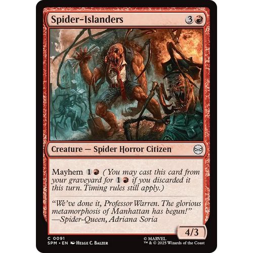 Spider - Islanders (91) (Marvel's Spider - Man) - PokéBox Australia