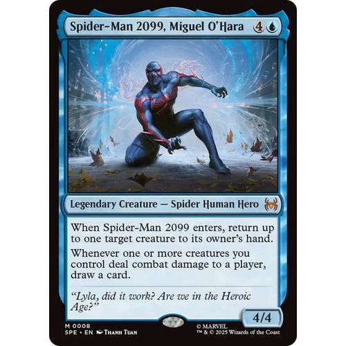 Spider - Man 2099, Miguel O'Hara (8) (Marvel's Spider - Man: Eternal - Legal) - PokéBox Australia