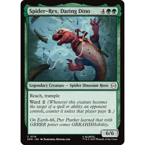 Spider - Rex, Daring Dino (116) (Marvel's Spider - Man) - PokéBox Australia