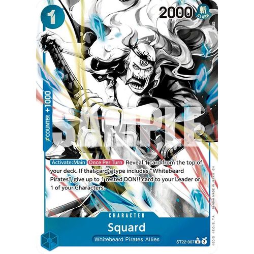 Squard (Parallel) (ST22 - 007) (Starter Deck 22: Ace & Newgate) - PokéBox Australia