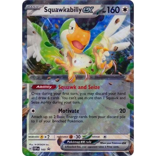 Squawkabilly ex - 160 (160) (SV: Scarlet & Violet Promo Cards) - PokéBox Australia