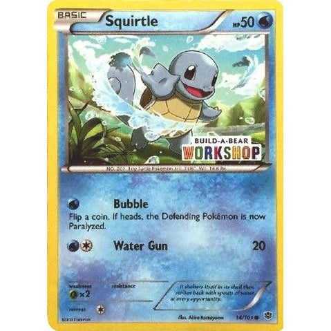 Squirtle - 14/101 (Build - A - Bear Workshop Exclusive) (014/101) (Miscellaneous Cards & Products) - PokéBox Australia