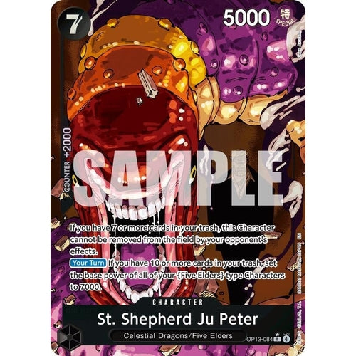 St. Shepherd Ju Peter (Alternate Art) (OP13 - 084) (Carrying On His Will) - PokéBox Australia