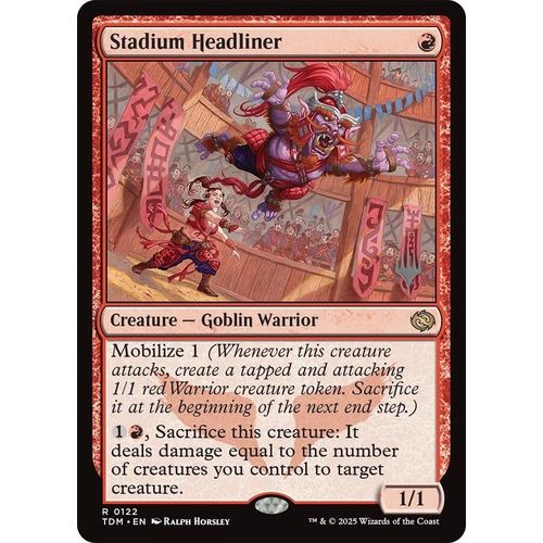 Stadium Headliner (122) (Promo Pack: Tarkir: Dragonstorm) - PokéBox Australia