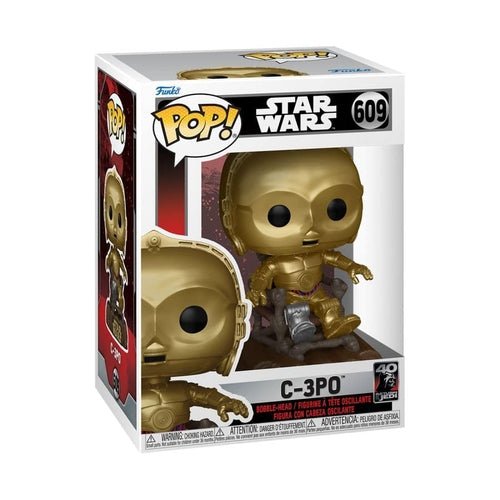 Star Wars: Return of the Jedi 40th Anniversary - C3P0 in chair Pop! Vinyl - PokéBox Australia