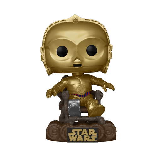 Star Wars: Return of the Jedi 40th Anniversary - C3P0 in chair Pop! Vinyl - PokéBox Australia