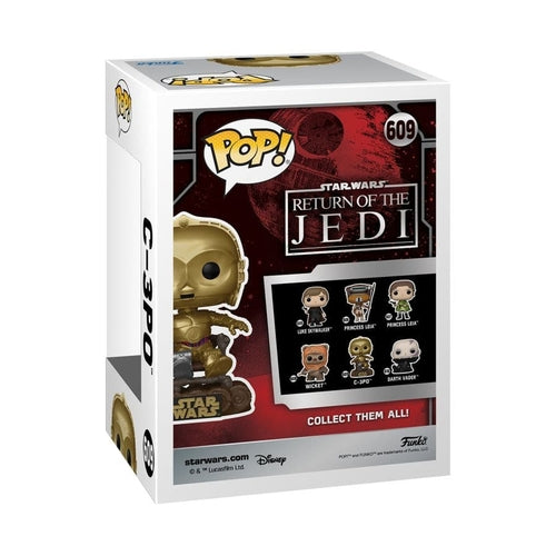 Star Wars: Return of the Jedi 40th Anniversary - C3P0 in chair Pop! Vinyl - PokéBox Australia