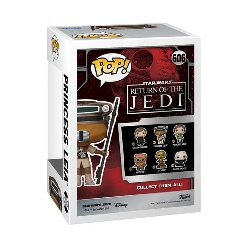 Star Wars: Return of the Jedi 40th Anniversary - Leia Boushh Pop! Vinyl - PokéBox Australia
