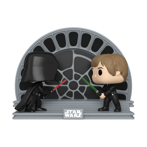 Star Wars: Return of the Jedi 40th Anniversary - Luke vs Vader Pop! Moment - PokéBox Australia
