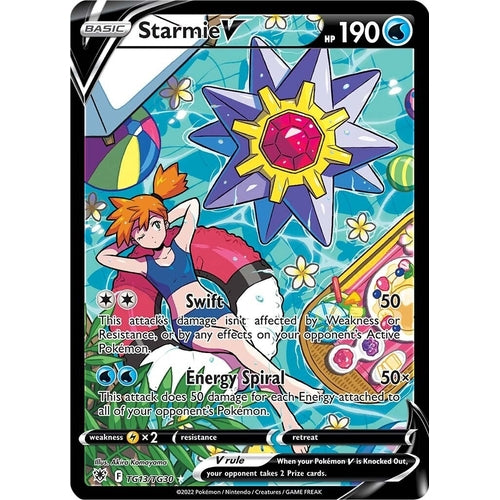 Starmie V (TG13/TG30) (SWSH10: Astral Radiance Trainer Gallery) - PokéBox Australia