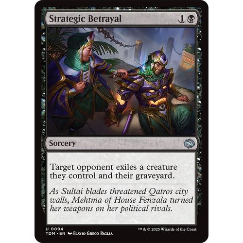 Strategic Betrayal (94) (Tarkir: Dragonstorm) - PokéBox Australia