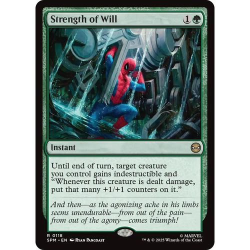 Strength of Will (118) (Marvel's Spider - Man) - PokéBox Australia