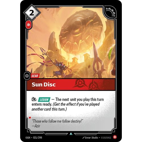 Sun Disc (021/298) (Origins) - PokéBox Australia