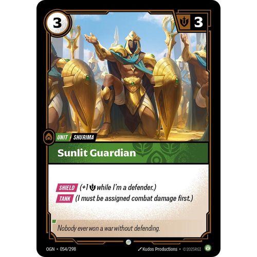 Sunlit Guardian (054/298) (Origins) - PokéBox Australia