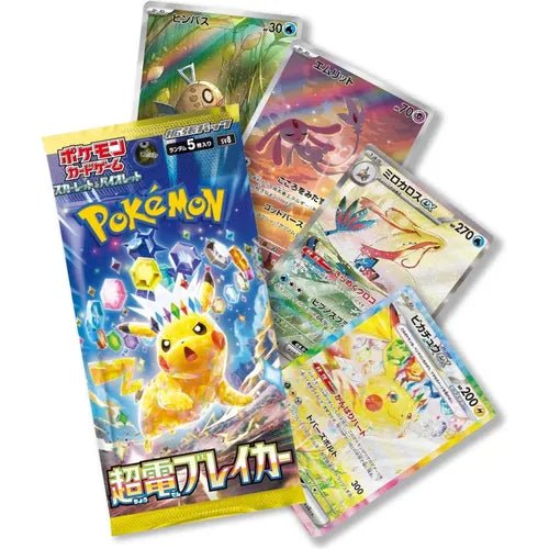 Super Electric Breaker SV8 Booster Pack - Japanese Pokémon TCG - PokéBox Australia