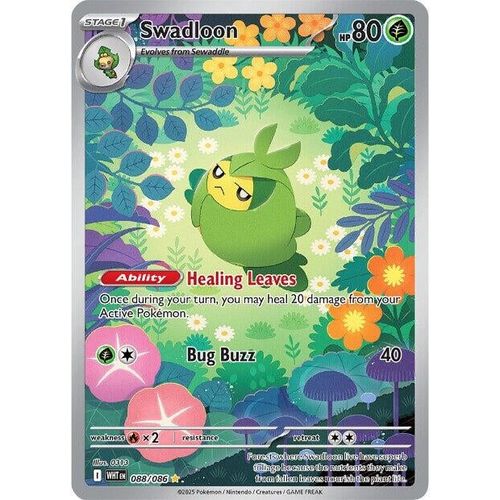Swadloon (088/086) (SV: White Flare) - PokéBox Australia