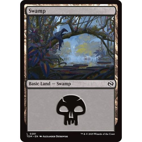 Swamp (0281) (281) (Tarkir: Dragonstorm) - PokéBox Australia