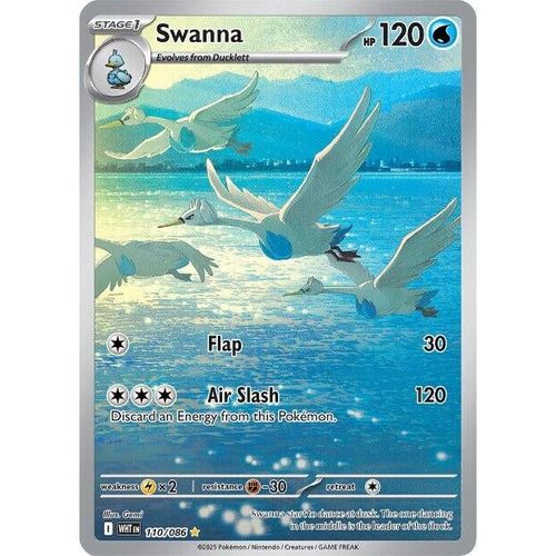 Swanna (110/086) (SV: White Flare) - PokéBox Australia