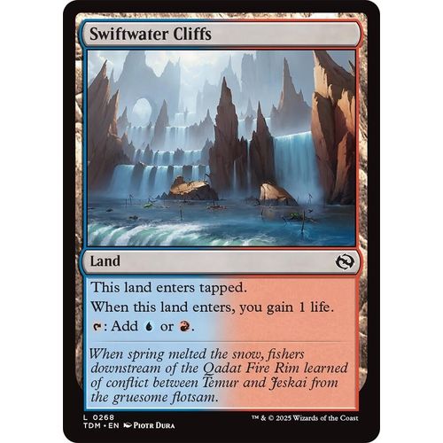 Swiftwater Cliffs (268) (Tarkir: Dragonstorm) - PokéBox Australia